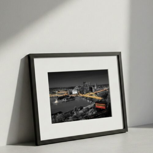 Pittsburgh Black & Gold Photo Print