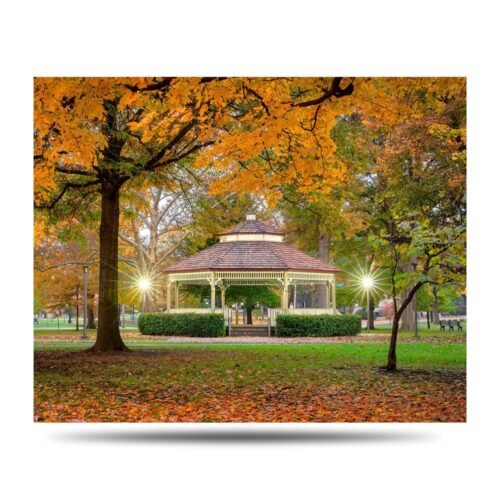 Beaver Gazebo Fall Photo Print