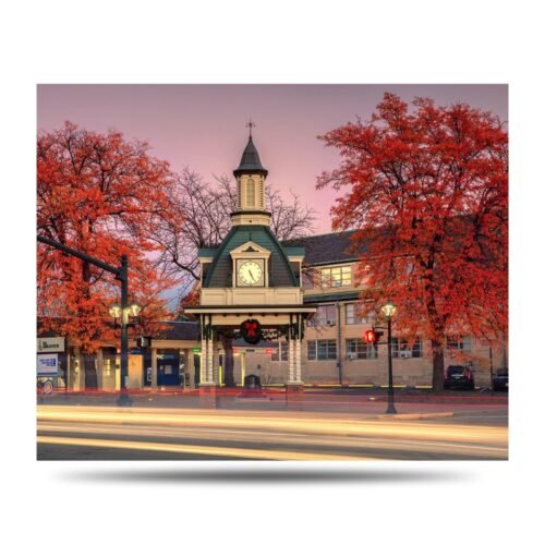 Beaver Bell Tower Fall Photo Print